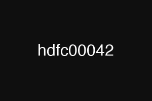 hdfc00042