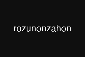 rozunonzahon