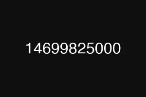 14699825000