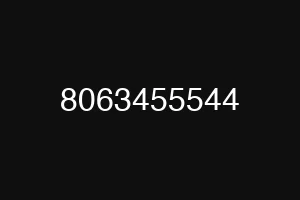 8063455544